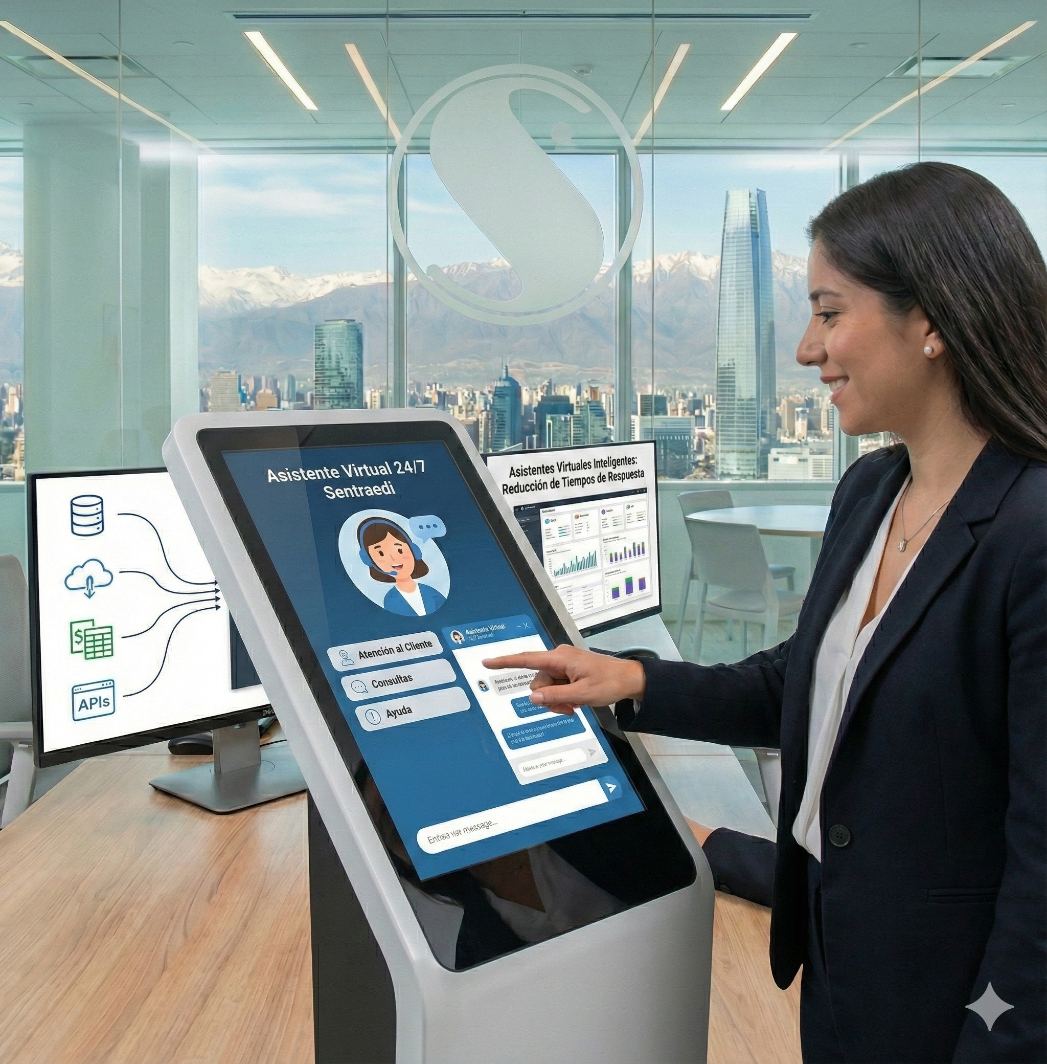 Totem de Atención IA